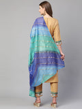 Gosriki Women'S Cotton Straight Kurta With Pant & Dupatta (Kptd-Cot-10055-Beige_Xl-Go_Beige_X-Large),Beige,,B09N8W87LX