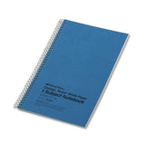 National 33560 Subject Wirebound Notebook College Rule 6 x 9 1/2 White 80 Sheets