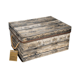Livememory Foldable Storage Bin Fabric Decorative Storage Box With Lid And Handles For Bedroom, Closet, Toys L15.7 X W11.8 X H7.