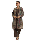 Libas Women'S Wool Blend Kurta Set (48809W_Brown