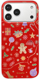 SCORPIFY for iPhone 17 Pro Max Case [Compatible with MagSafe] with Christmas Merry Magic, Cute Red Magnetic Phone Cover Bumper f