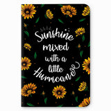 Factor Notes Notebook: 90 Gsm, B6, Ruled, 112 Pages Journal Diary (Sunshine Mixed With A Hurricane)
