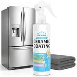 Ceramic Coating Spray Shine, Seal & Protect Stainless Steel, Glass, Kitchen & Bath Repels Fingerprints, Water Spots & Grime 