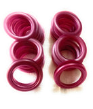 Pack of 50 Pink Colour All Windows and Doors Curtain Ring with Lock