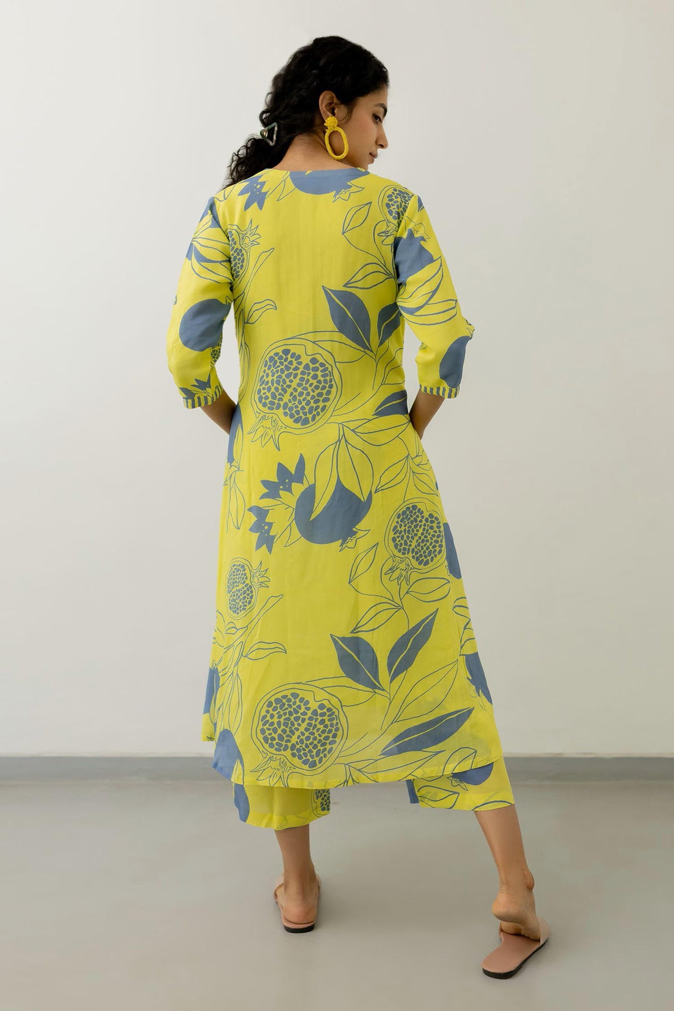 Gosriki Women'S Rayon Blend Straight Printed Kurta With Palazzo (Anaar-Green-Ks-Gs_4Xl_Green_Xxxx-Large),Green,4,B0D14SPKK6