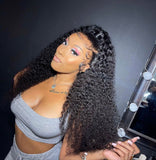 UPIGUILK HD 360 Lace Front Wigs Human Hair Pre Plucked Full Lace Wigs For Black Women Human Hair Frontal Wig Human Hair 180 Dens