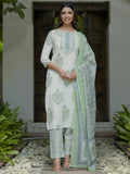 Libas Women'S Cotton Kurta Set (49061_Off White