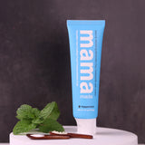 Mama Made Natural Bentonite Clay Toothpaste, Fluoride-Free, Sulfate-Free, with Alkalizing Minerals, Plant Based