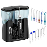 H2ofloss Water Flosser for Teeth, Braces, Professional Water Teeth Cleaner with 800ML Water Tank and 5 Settings, 13 Multifunctio