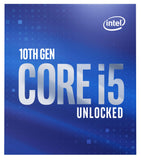 Intel Core I5-10600K Desktop Processor 6 Cores Up To 4.8 Ghz Unlocked Lga1200 (Intel 400 Series Chipset) 125W