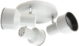 Westinghouse 66326-00 66326 Three-Light Multi-Directional Ceiling Fixture