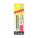 Pilot 77212 Refill, Better/EasyTouch/Dr Grip Retract Ballpoint, Fine Tip, Red, 2/Pack