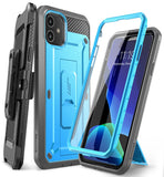 SUPCASE for iPhone 11 Case with Screen Protector (Unicorn Beetle Pro), [Built-in Stand & Belt Clip] [Military-Grade Protection] 