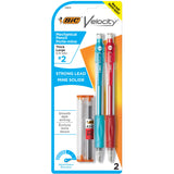 BIC Velocity Original Mechanical Pencil, Thick Point (0.9mm), 2Count