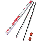 ZipWall FoamRail 2-Pack Tapeless Seal, FR2
