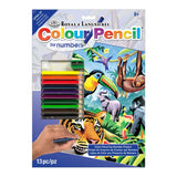 Royal and Langnickel Colour by Number Pencil, Jungle Animals