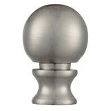 Westinghouse Lighting 7000600 Brushed Nickel Finish Ball Lamp Finial 11/2 Inch