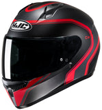 HJC C10 ELIE Full Face Motorcycle Helmet with HJ-34P Pin-lock Shield, DOT Approved (MC1SF, Small)