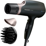 Panasonic Nanoe Salon Hair Dryer with Quick-Dry Oscillating Nozzle, Diffuser Attachment for Curly, Wavy Hair, 3-Speed Heat Setti