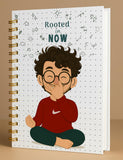 Gulbonda A5 Premium Hardcover Diary Notebook | Free Bookmark | 23 X 15 Cm | 120 Gsm, 80 Lined Pages | Waterproof Cover | Perfect
