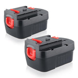 VANTTECH 2Packs 4.8Ah Ni-MH HPB14 Replacement for Black and Decker 14.4V Battery FSB14 FS140BX A1714 499936-34 BD1444L A14 Compa