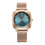 Fastrack Stunners X Special Edition Quartz Green Dial Stainless Steel Analog Watch For Women