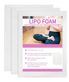 Birllaid Lipo Foam Pads, Bbl Foam Boards,Help Out When Using Ab Board Compression Garments Tummy Tuck, 3 Pack Liposuction Surger