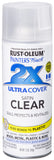 RustOleum 249845 Painters Touch 2X Ultra Cover, 12 Ounce (Pack of 1), Satin Clear