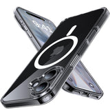 Maozis Magnetic Shockproof for iPhone 17 Case,[Compatible with Magsafe][Non-Slip][Military Grade Drop Protection] Protective Sli