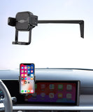 Masergogo Car Phone Holder for 2025 Hyundai Tucson/Tucson Hybrid, 360 Rotation, 12.3 inch Screen Fixed Clip, Auto Accessories Na