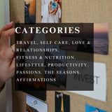 Daily Dopamine 2025 Vision Board Book - Quality Clip Art Magazine Supplies | 800+ Categorized Pictures & Quotes| Aesthetic Dream