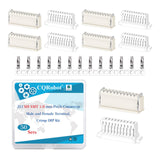 CQRobot JST SH SMD 1.0 mm Pitch 10-Pin Electronic Computer Connector IC Male Plugs, Female Sockets Housing and T-Shaped Crimp Te