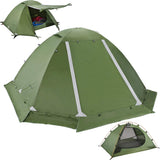 Clostnature Libra Lightweight Backpacking Tent - 1 Person 4 Season Ultralight Waterproof Camping Tent, Large Size Easy Setup Ten