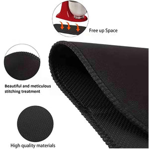 Mixer Slider Mat for Kitchen aid Stand Mixer With 2 Black Mixer Accessories,Kitchen aid Mixer Slider Mat Compatible with Kitchen