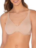 Fruit of the Loom Womens Unlined Underwire BraCotton & Spandex Blend for Natural Shape and Flexibility, Black HUE/Sand, 34B