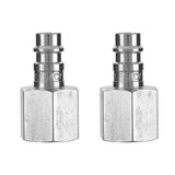 Flexzilla Pro High Flow Plug (2 Pack), 1/4 Body, 3/8 FNPT A53630FZ2PK