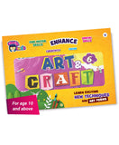 Target Publications Art & Craft Activity Book For Kids Ages 10+ Years | 25+ Creative Activities | Craft Kits & Supplies | Spiral