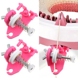 Ceoighe 2 Pack Circular Knitting Machine Tensioner Removable Yarn Tensioner Adapters Compatible with Sentro 20 22 32 40 48 Needl