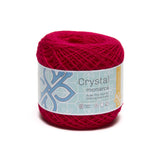 Crystal [100grs] - Monarca - Fine Mexican Crochet Thread Yarn for Clothing and Crafts - Color 037- Dark Fuchsia 24