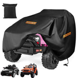 Kids Ride On Car Cover,Large Power Wheels Cover Waterproof,210D Universal Toy Car Cover for Power Wheels Jeep & Toddler Electric