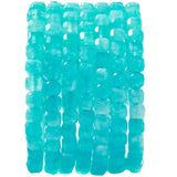 Natural Faceted Tianhe Stone Cube Beads 5-5.5mm 60pcs/str Loose Square Semi Gemstone Stone Beads for Making Bracelets Necklace E