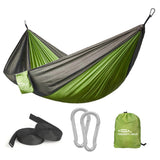 Forbidden Road Camping Hammock 400lbs Capacity Portable Hammock for Outside, Backyard, Travel, Backpacking, Beach