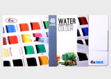 Hs Watercolour Pocket Field Sketch Box (Set Of 48)