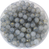 PAMIR TONG 8mm Gray Glass Beads for Jewerly Making 200pcs Pretty Round Loose Beads Spacer for Bracelet Making Accessories Neckla