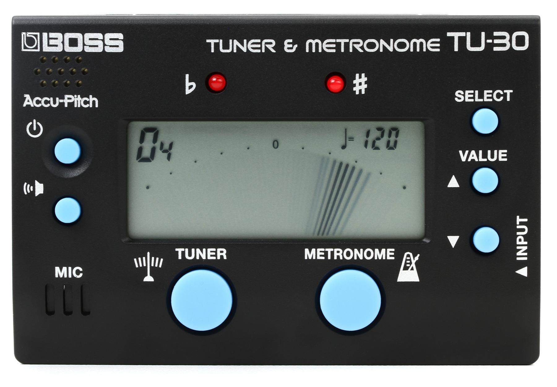 Boss TU-30 Metronome Tuner