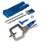 Durable Kreg PocketHole Jig 320 with Classic 2 Face Clamp Includes Wood Clamps for Woodworking & Tight Spaces For Material