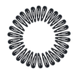 30,60 80 Pack Black 2 Inch Women Metal Snap Hair Clips Accessories No Slip Hair Barrettes Girls Women Hair Accessories (Black-1 