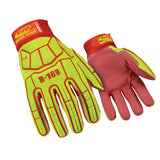 Ansell RINGERS R169 Mechanical Protection Gloves - Size 9, Red (1 Pair)