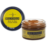 Meltonian Cream Shoe Polish - Boot Polish, Leather Shoe Polish Oil Based with Beeswax - Restores & Protects, 60+ Colors, Medium 