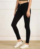 Nifty Women'S Denim Stretchable Slim Fit Jeans (Jean_Pln_Black_34)